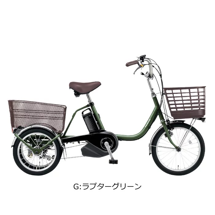 パナソニック電動アシスト三輪自転車のおすすめ人気商品一覧 通販