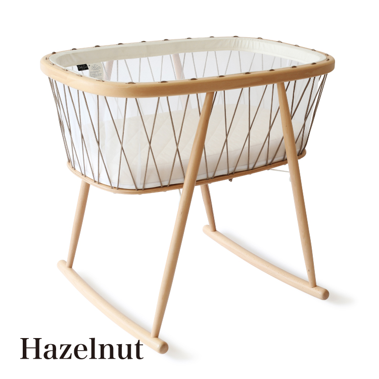 【最終値下】Charle Crane (チャーリークレーン)ベビーベッドゆりかご 新品！Charlie Crane kumi crib ゆりかごベビーベッド