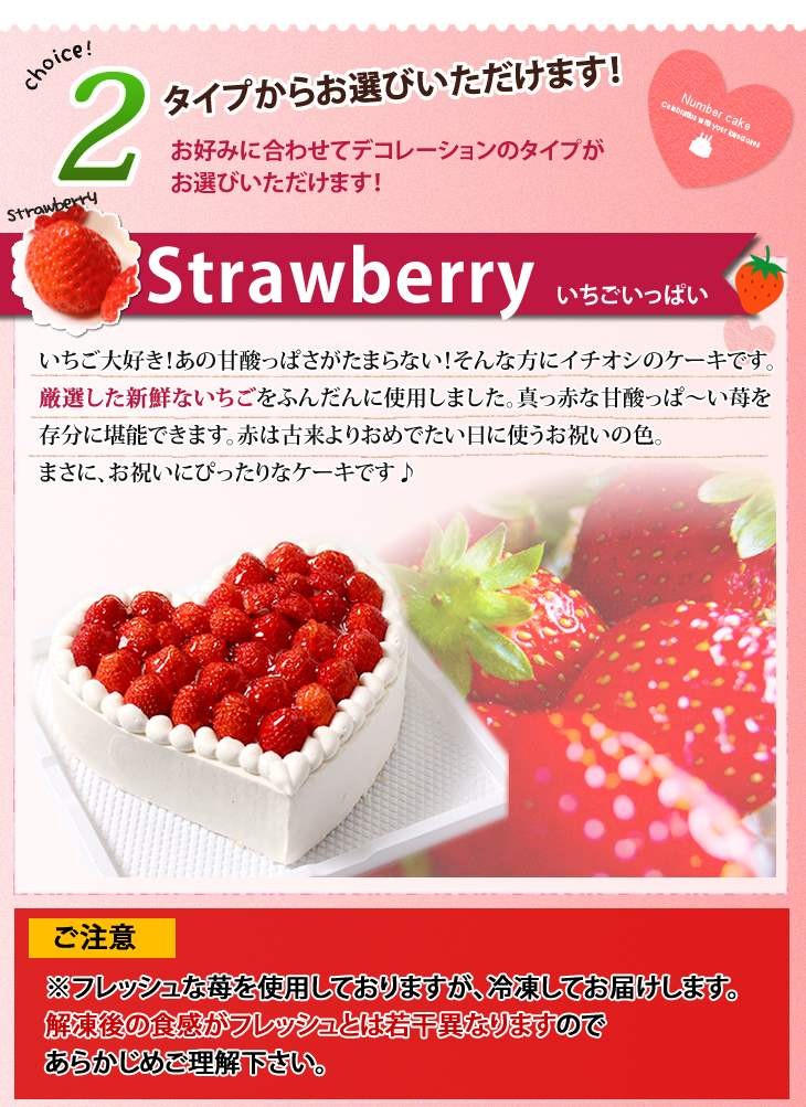 ハート型ケーキ 7号サイズ フルーツいっぱい いちごいっぱい Heartcake 7 ケーキギャラリー 大陸 通販 Yahoo ショッピング