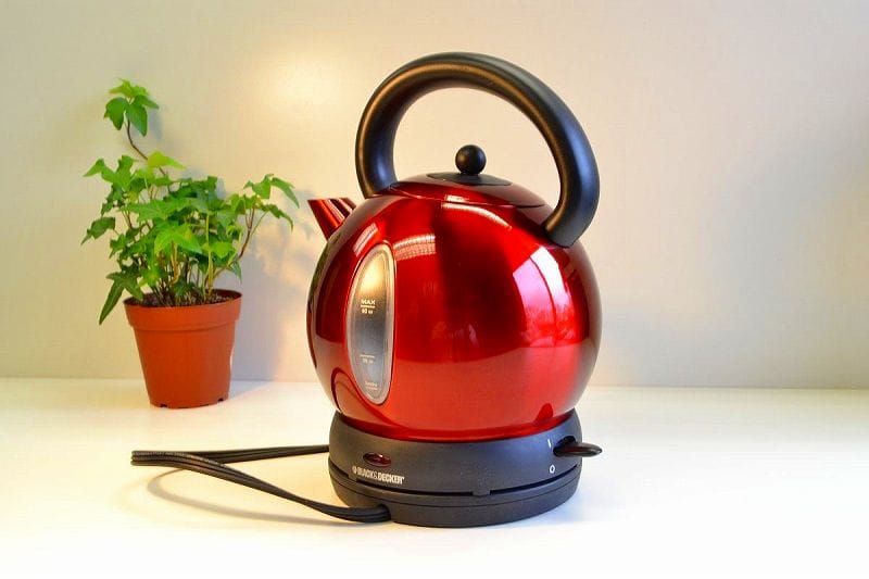 コードレス電気ケトル ブラック＆デッカー レッド 1.7L Black & Decker