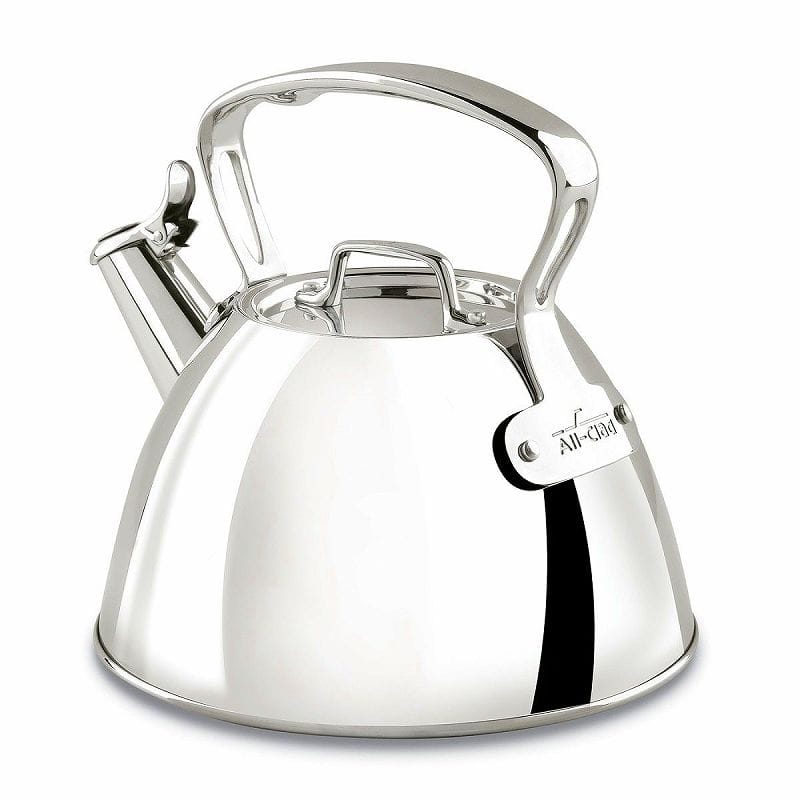 All-Clad ステンレス製 やかん 湯沸かし器 オールクラッド ケトル All Clad Stainless 2 Qt Tea Kettle
