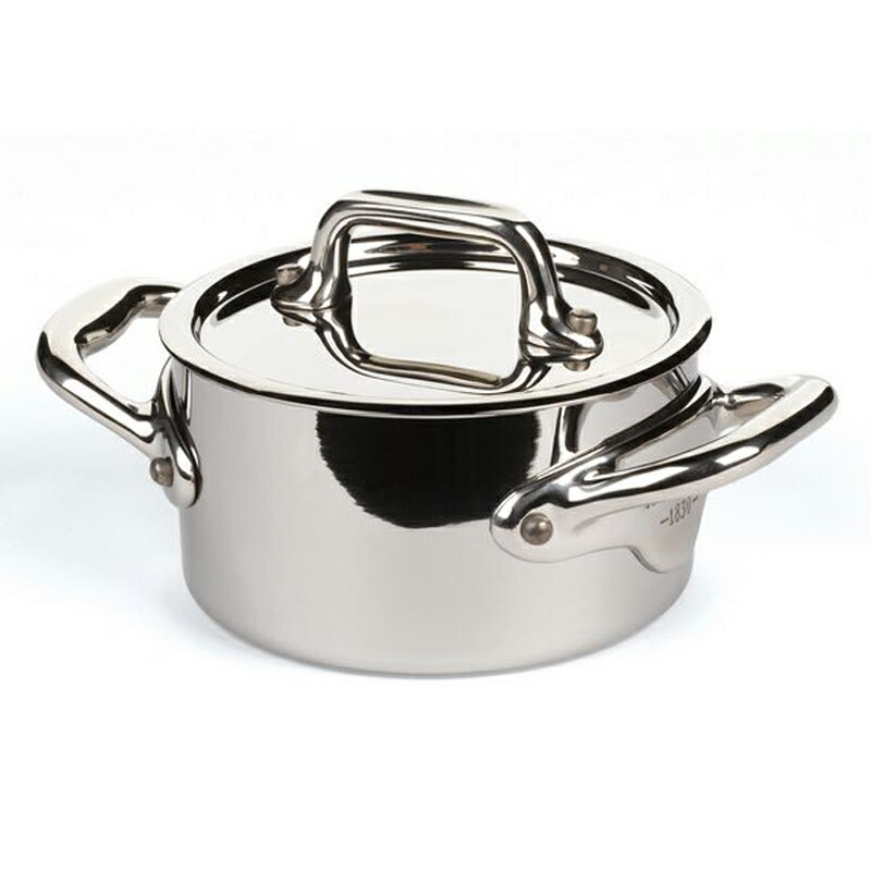 ムヴィエール ココット 両手鍋 9cm 300ml ステンレス 5層IH対応 ムヴィエール モービル ココット 両手鍋 9cm 300ml ステンレス 5層 IH