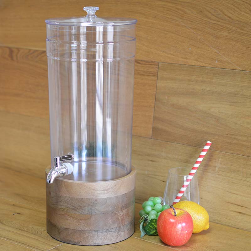 ドリンクサーバー アクリル ディスペンサー スタンド付 BPAフリー プラスチック蛇口 木 大理石 5.5L クラロ レストラン カフェ ホテル Cl  :2007561:カリフォルニアキッチンマーケット - 通販 - Yahoo!ショッピング
