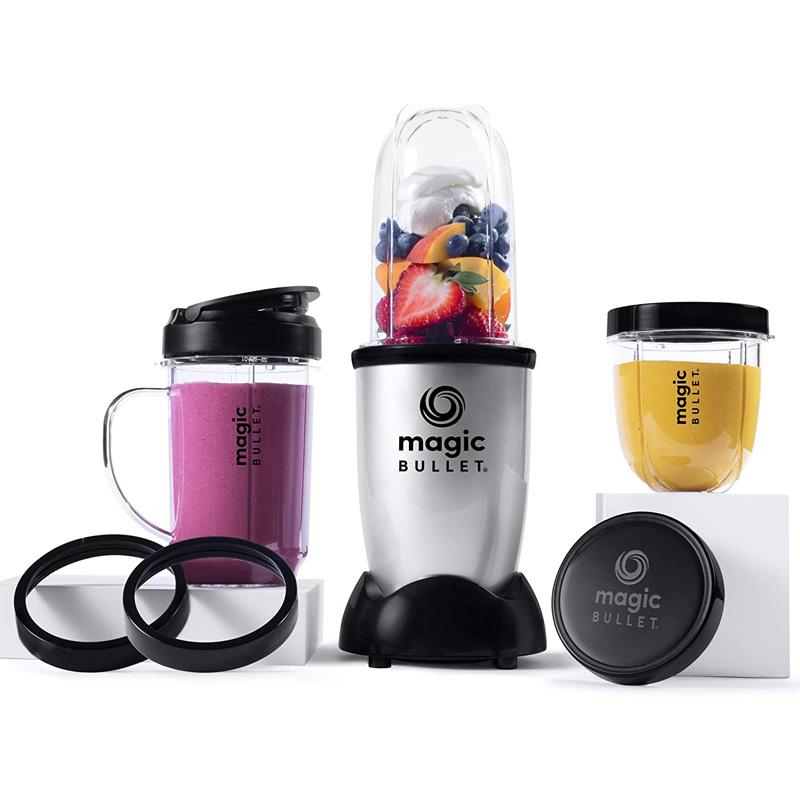 ブレンダー 11点セット マグ フタ マジックブレット Magic Bullet Blender, Small, Silver, 11 Piece S  :3001426:カリフォルニアキッチンマーケット - 通販 - Yahoo!ショッピング