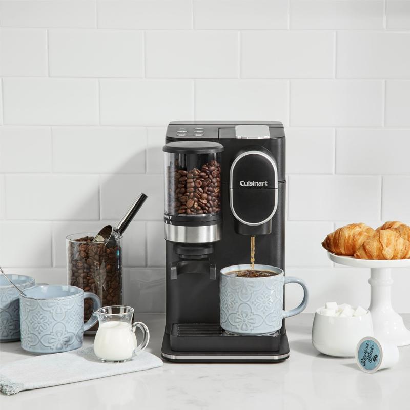 コーヒーメーカー 豆挽き付 シングルサーブ pod K-Cup Cuisinart GRIND & BREW SINGLE-SERVE COFFEEM  : 3007397 : カリフォルニアキッチンマーケット - 通販 - Yahoo!ショッピング