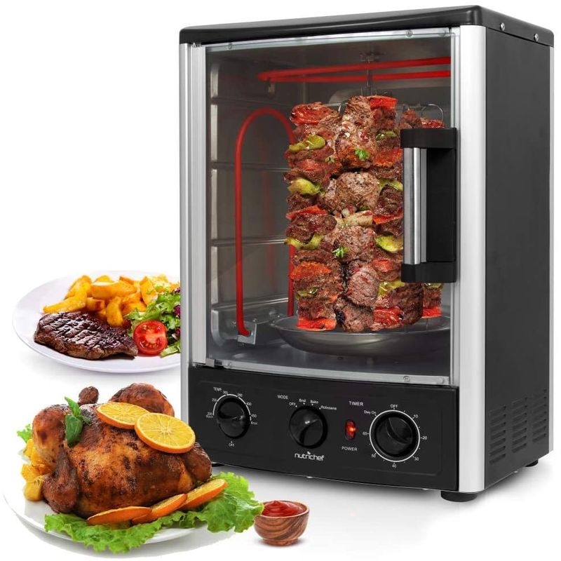 回転オーブン ケバブ ロティサリー チキン丸焼き 鶏 Nutrichef Upgraded Multi-Function Rotisserie Ove  : 3010421 : カリフォルニアキッチンマーケット - 通販 - Yahoo!ショッピング