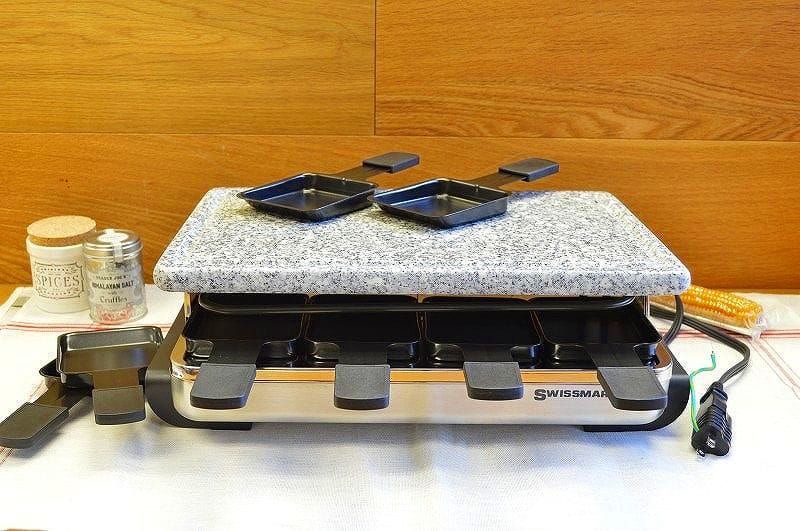スイス料理 スイスマー ラクレットグリル ラクレットオーブン 御影石付