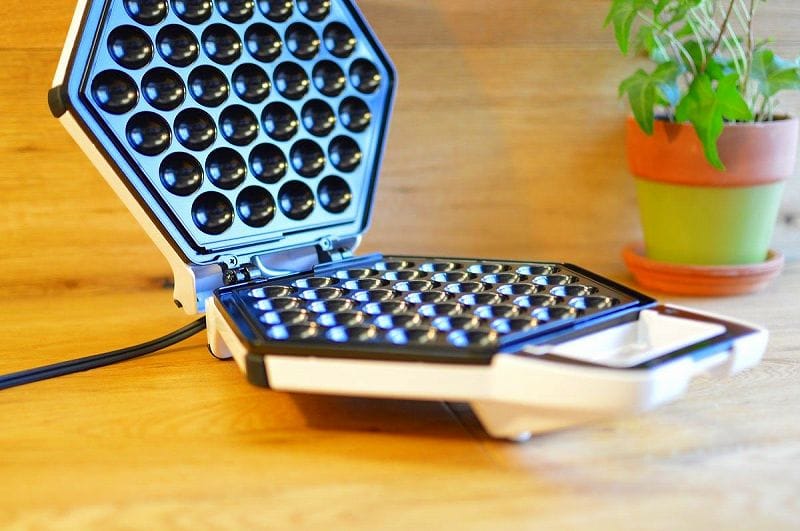 家庭用 電気エッグワッフルメーカー 鶏蛋仔 パッフル バブルワッフル
