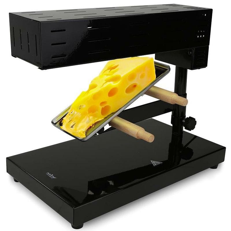 チーズメルター ラクレットグリル チーズを溶かす機械 NutriChef Raclette Cheese Melter, Black (PKCHMT1