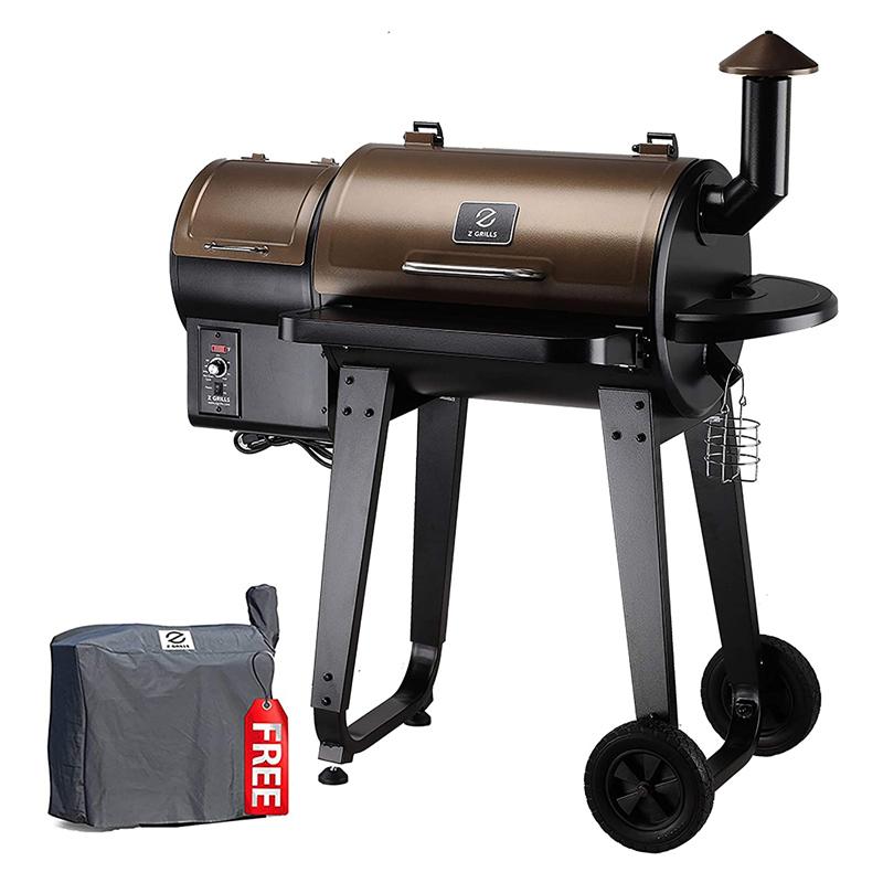 J-835 BBQ ペレットグリル 燻製機 トレガー デジタル スモーカー 肉用プローブ キャスター付 ペレットグリル 燻製機 トレガー デジタル スモーカー 肉用