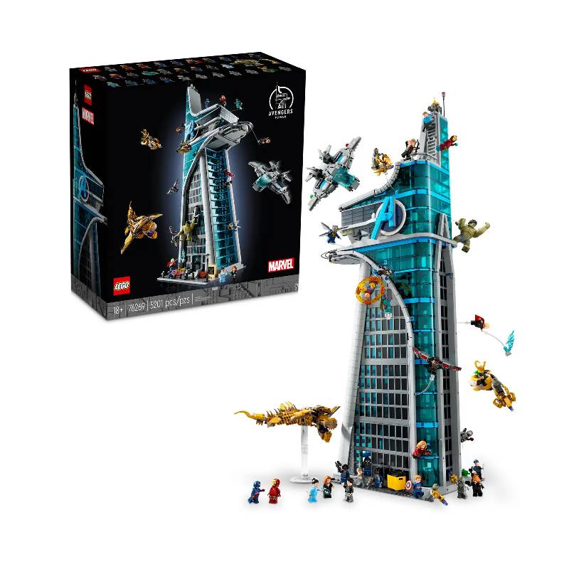 ♡出品 レゴ アベンジャーズ タワーの決戦 マーベル LEGO Avengers Tower