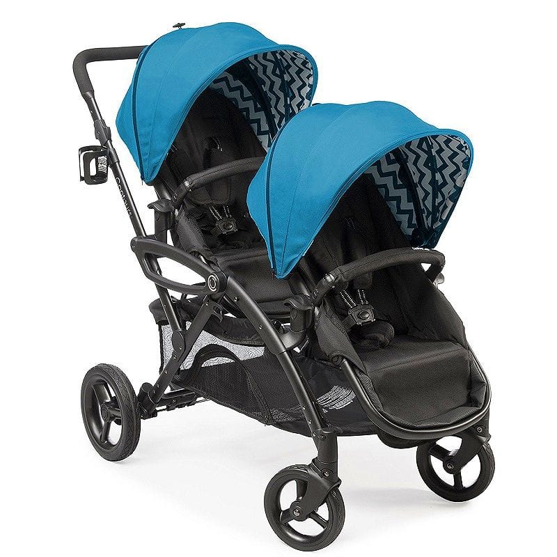 美品　Contours options elite 2人乗りベビーカー　ダブル コンツアー ベビーカー ストローラー タンデム 双子 二人乗り Contours