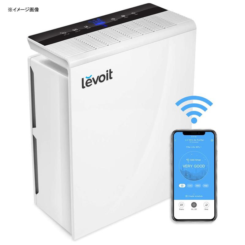 Levoit 空気清浄機 HEPAフィルター搭載WIFI接続 アレクサ対応 空気清浄機 HEPAフィルター 消臭 静音 54畳 Alexa Google Home 接続