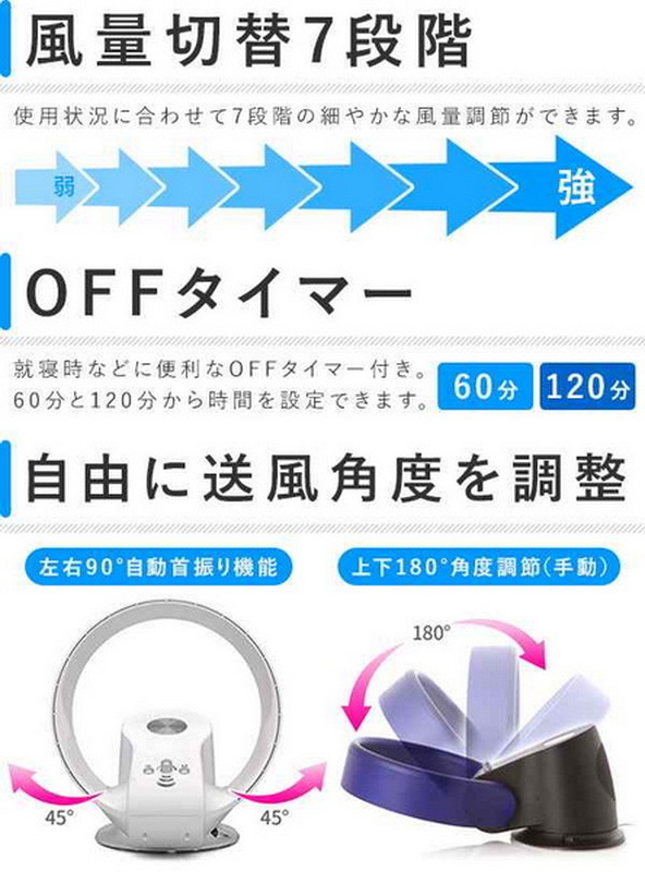 羽根なし扇風機 サーキュレーター 壁掛け ファン 首振り リモコン付き 羽なし 卓上 壁掛け 扇風機 安心 安全 置き型 壁掛け 羽根無し :  fengshan11 : CALAFO - 通販 - Yahoo!ショッピング