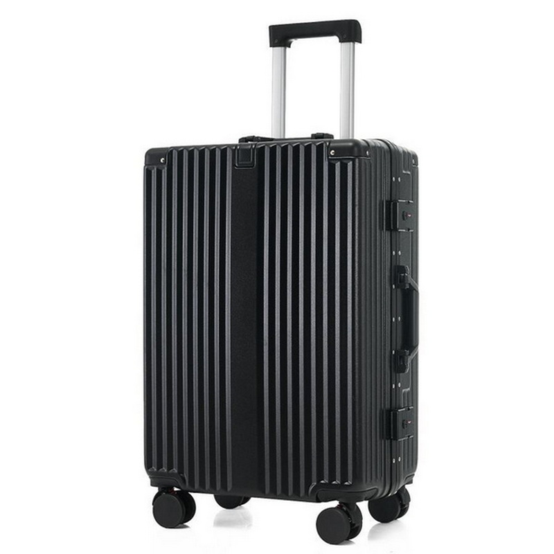 スーツケース Lサイズ キャリーケース キャリーバッグ フレームタイプ ストッパー付き 電車 USBポート カップホルダー 海外 TSAロック おしゃれ｜calafo｜02