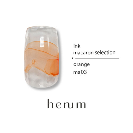 henum インク 9色 how to動画 ポストカード オリジナルバック henum ヘニュム インク 全26色 8ml : ネイルショップキャラカ - 通販