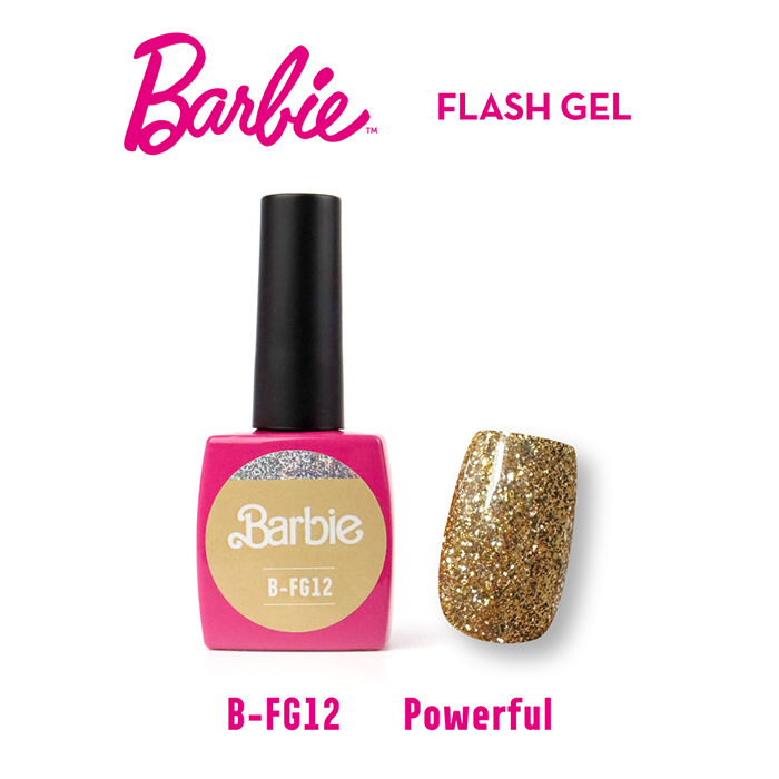 Barbie バービー クリスタルフラッシュジェル 10g 全12色 FG07〜18