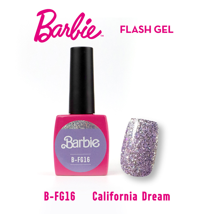 Barbie バービー クリスタルフラッシュジェル 10g 全12色 FG07〜18