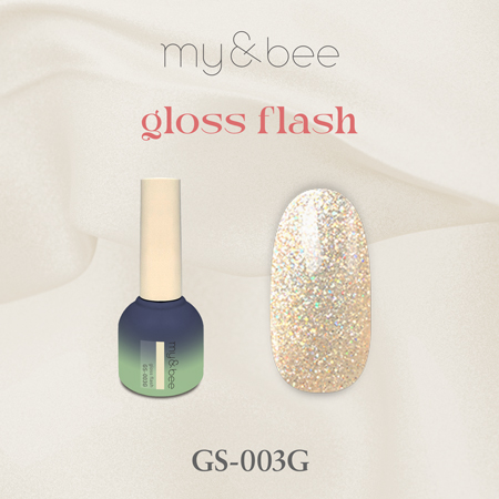 my&bee マイビー グロスフラッシュ 8ml 全12色 : ネイルショップ