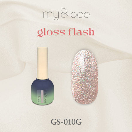 my&bee マイビー グロスフラッシュ 8ml 全12色 : ネイルショップ