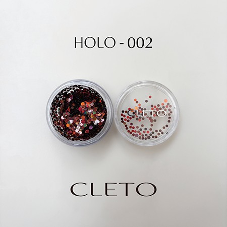 CLETO クレト ラウンドホログラム HOLO-001〜020 全20色 1g : ネイル