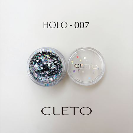 CLETO クレト ラウンドホログラム HOLO-001〜020 全20色 1g : ネイル