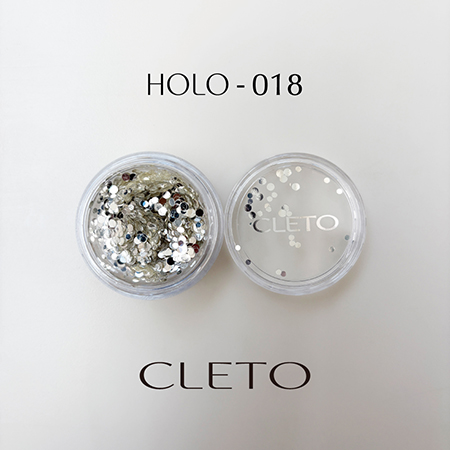 CLETO クレト ラウンドホログラム HOLO-001〜020 全20色 1g : ネイル