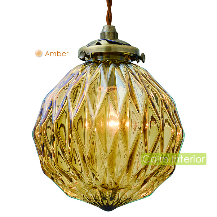 INTERFORM（インターフォルム） 特典付 ペンダントライト ガラス