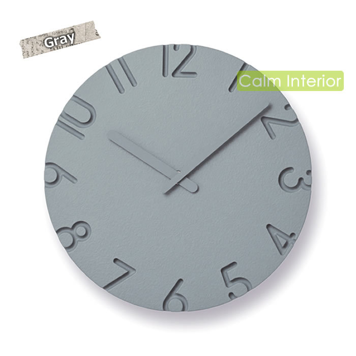 Lemnos（レムノス） 特典付 壁掛け時計 おしゃれ 北欧 壁掛け 時計