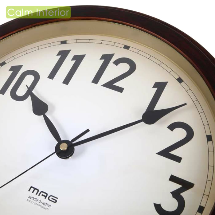 ノア精密 特典付 電波時計 壁掛け時計 おしゃれ 静音 音が静か 壁掛け