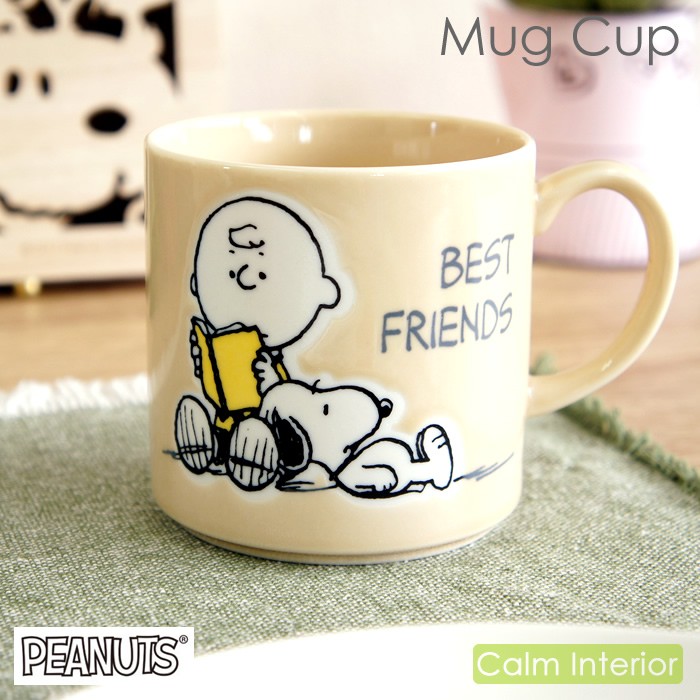 マグカップ コップ おしゃれ かわいい スヌーピー 木箱入りマグ best friends SNOOPY PEANUTS 犬 イヌ ギフト 贈り物  プレゼント :snp-mug-45311h:カームインテリア - 通販 - Yahoo!ショッピング