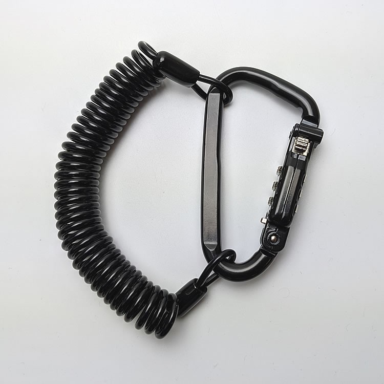 HWC CARABINER BLACK - キーホルダー