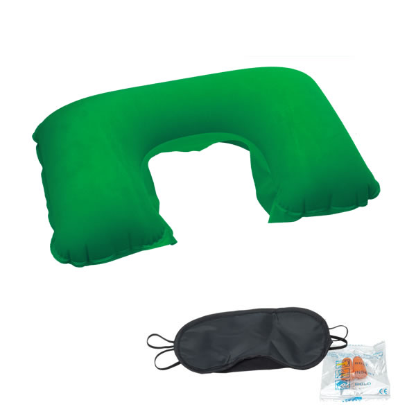 ネックピロー 首枕 まくら U型 空気枕 アイマスク 耳栓 エアー 枕