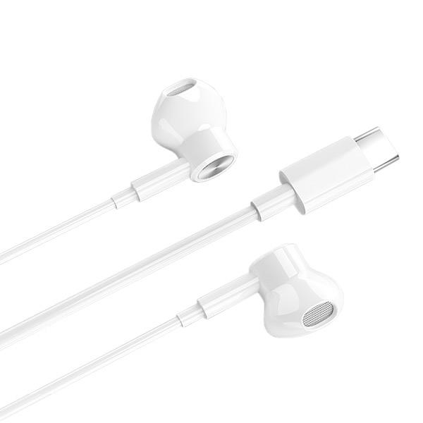 イヤホン USB Type-C インナーイヤー型 有線 マイク付き リモコン 音量調整 音楽 通話 iPhone 15 iPad Air Google Pixel 7 スマートフォン タブレット｜calmshop｜02