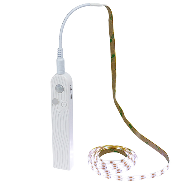 【動作確認品】 National テーブルセンサーライト BF-200 レトロ LED テープライト 200cm 明暗センサー 人感センサー 自動点灯 常時点灯