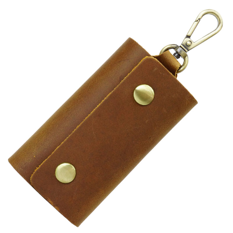 キーケース 6連 本革 牛革 シンプル カラビナ メンズ レディース