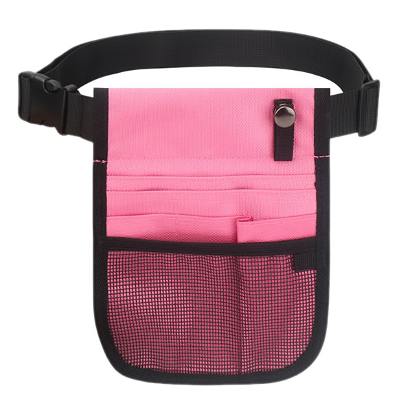 エプロンバッグ ナースポーチ 薄型 ウエストポーチ 作業用 多機能