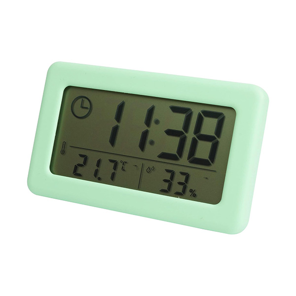 デジタル時計 温湿度計 スタンド 壁掛け 置き時計 掛け時計 小型 コンパクト シンプル デジタル 時計 温度 湿度 インテリア｜calmshop｜06