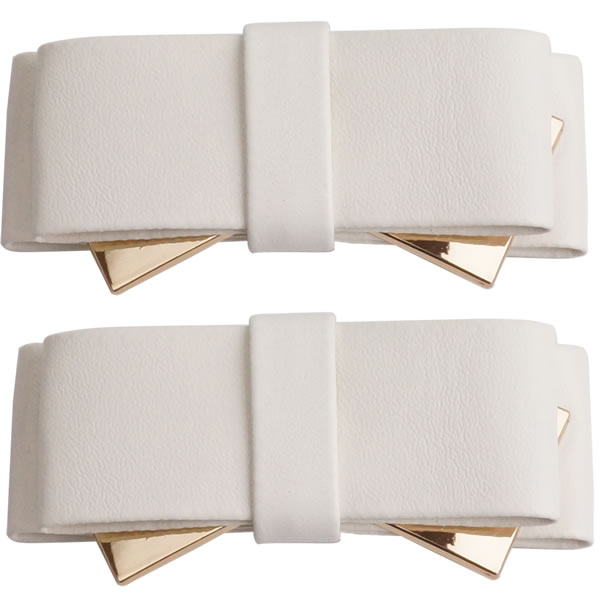 2個セット モチーフ リボン パーツ ハンドメイド ダブルリボン DIY