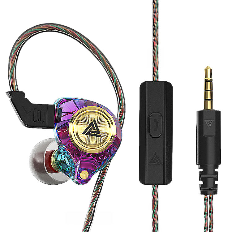 イヤホン 有線 耳掛け カナル型 リモコン付き マイク内蔵 4極 3.5mm