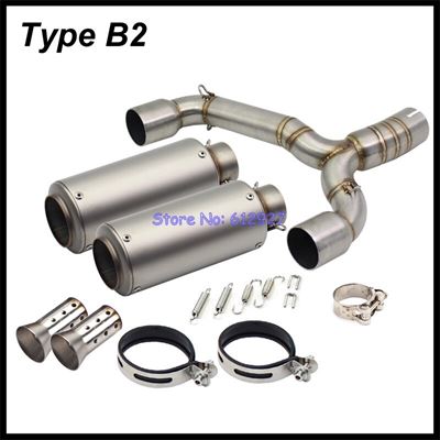 スズキ 二輪車 GSR 600 GSR 400 マフラーシステム スリップオンマフラー DBキラー BK 600 BK 400 MID LINK PIPE AND TAILPIPES｜calore｜07