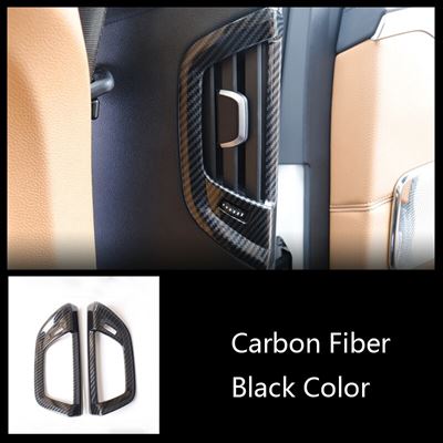 BMW カースタイリング リアエアコン吹き出し口フレーム装飾カバートリム 5シリーズ G30 G38 2018-2019用 インテリアアクセサリー