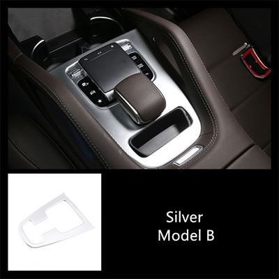 メルセデス ベンツ GLE W167 GLS 2020車スタイリングカーボンカラーセンターコンソールギアシフトパネル装飾カバートリム｜calore｜05