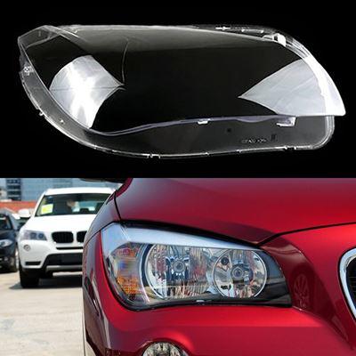 BMW　車フロント保護シェルクリア自動キャップヘッドライト　ハウジング　カバー　レンズガラス　ランプ　ランプシェード　E84　2010~2015　X1