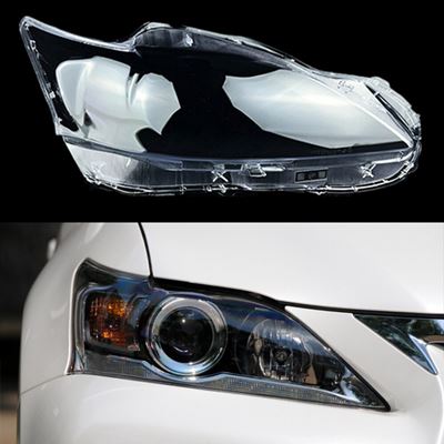 レクサス　LEXUS　CT　2012-2017　CT200H　ランプシェルレンズガラスキャップライトランプさ　ヘッドライト　カバーマスク自動ヘッドライト箱ガラス