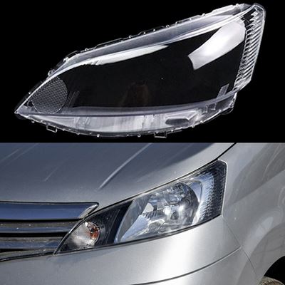 日産　NV200　2010~2018　自動ヘッドライトキャップフロントヘッドライト　ガラスシェル　カバー　LAMPSHADE　ランプカバーヘッド　レンズ　ライト　ランプ