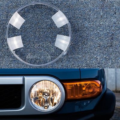 トヨタ　車フロント　FJ　クルーザー自動　ライトシェルガラス　レンズ　ハウジング箱クリアヘッドライト　カバー　キャップヘッド　ランプ　LAMPSHADE