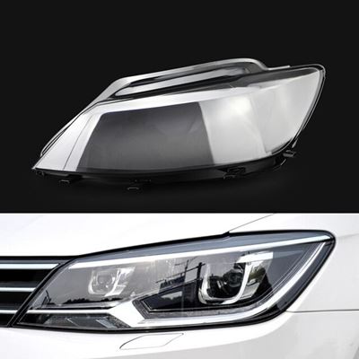 フォルクスワーゲン　自動ガラス　ランプ　カバー　LAMPCOVER　シェル　LAMANDO　ヘッドランプ　ライト　VW　2015~2018　フロント　レンズ　ヘッドライト　ケース