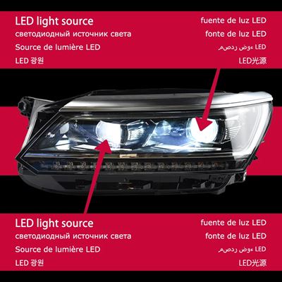 ヘッドランプ VWパサートB8用 LEDヘッドライト 2016-2019 ヘッドライト