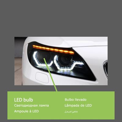 Z4 E89 LEDヘッドライトAKDヘッドランプ2009-2016ヘッドライトE89 DRL